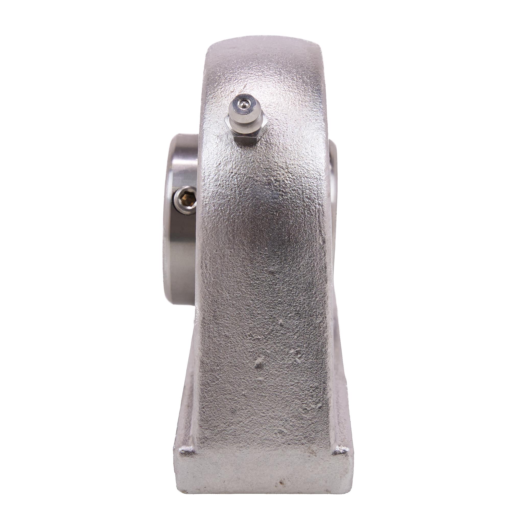 Side view of bearing